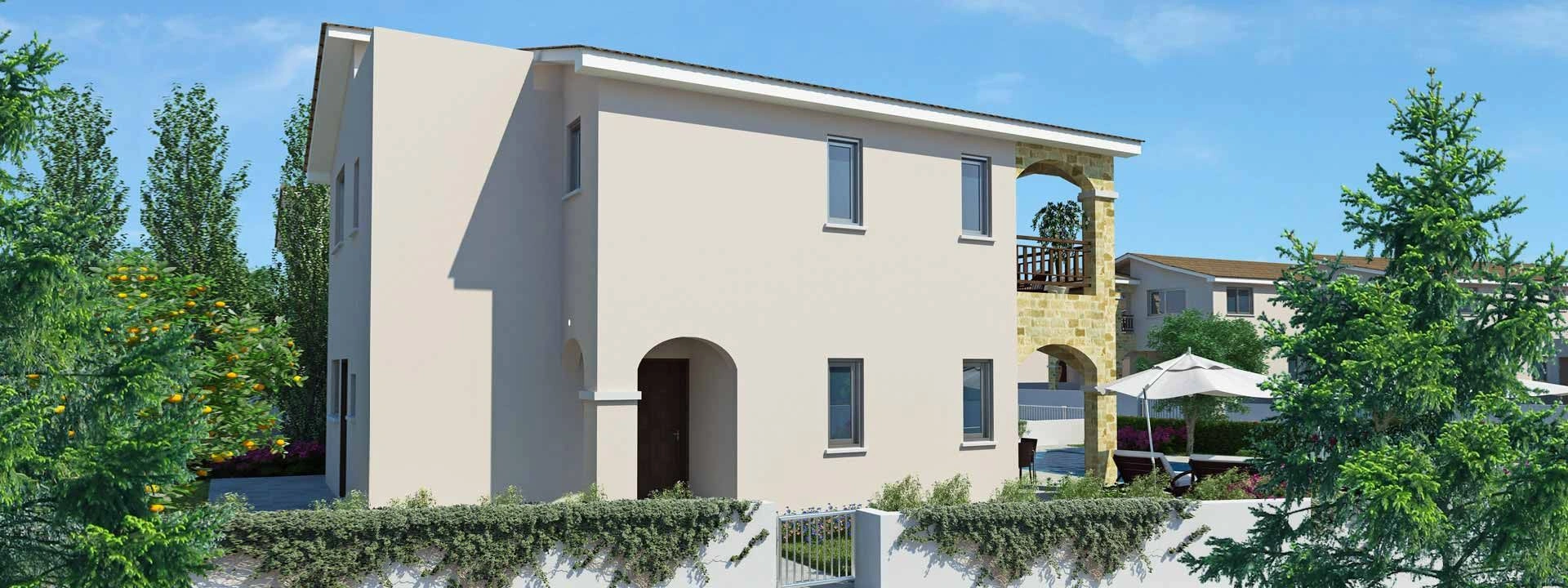 Комплекс апартаментов и вилл в районе Пафоса, Кипр